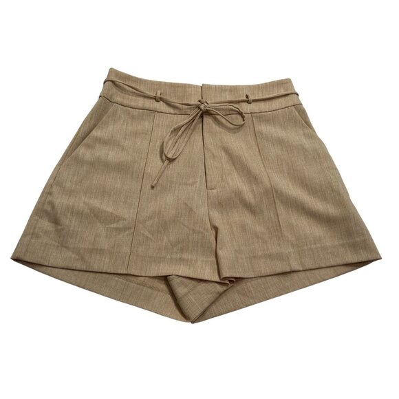 L'Academie Jennica Short in Sand Yellow - Picture 1 of 5